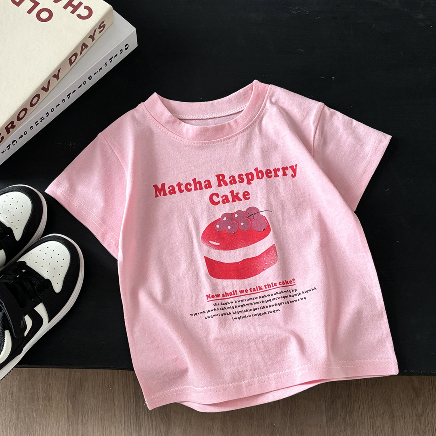 ポップイラストクルーネックＴシャツ     wrw1062486