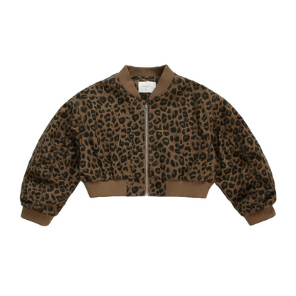 レオパード柄ブルゾンジャケット wrw25aw107
