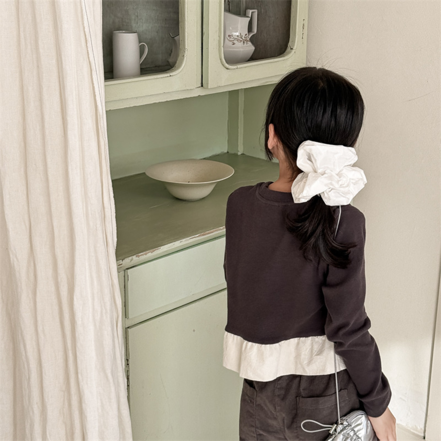 【メール便OK】裾フリルロンT  wrw25aw089