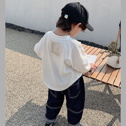 【メール便OK】秋に映えるバックタグロンT  wrw24aw014