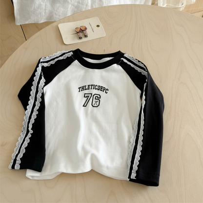 【メール便OK】レースラインロゴプリントロンT   wrw25aw133