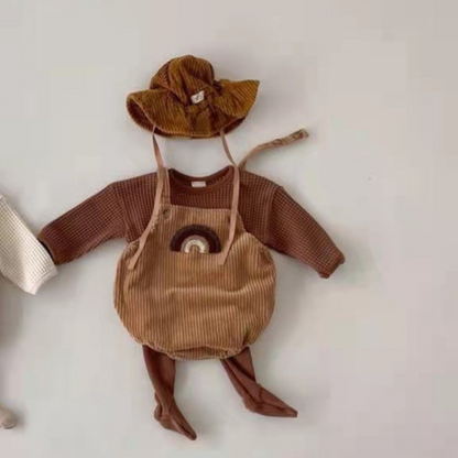 【メール便OK】レインサロペットボーロンパース  wrw24aw167