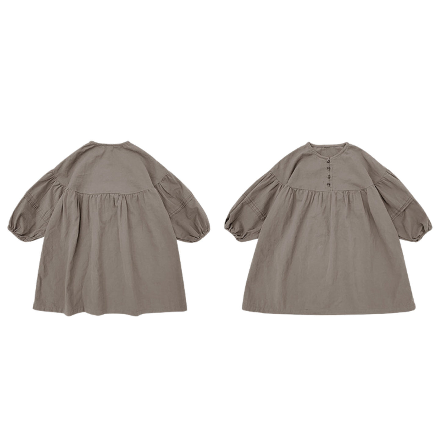 【2点セット】レース襟＋バルーン袖ワンピース　wrw24aw107