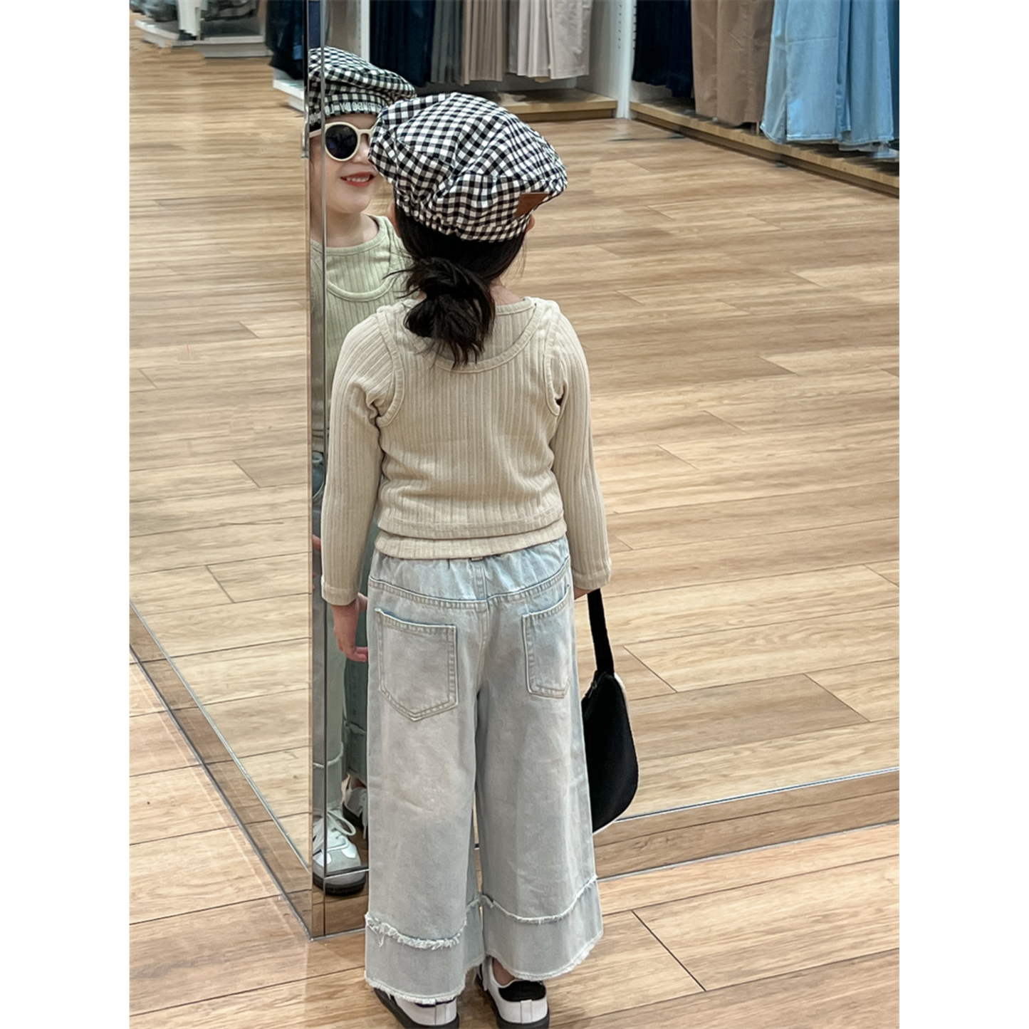 【メール便OK】キャミソールレイヤ風ロンT   wrw25aw075