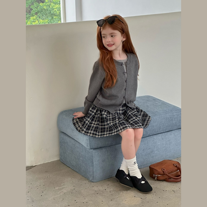 チェックプリーツスカート　wrw25aw092