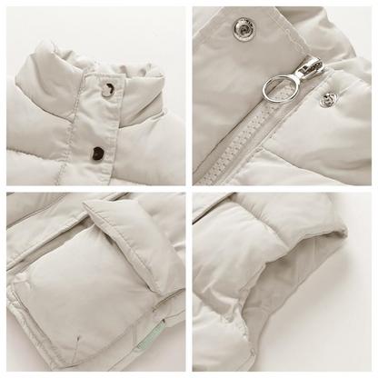 ノースリーブふんわりベストパファージャケット  wrw25aw108