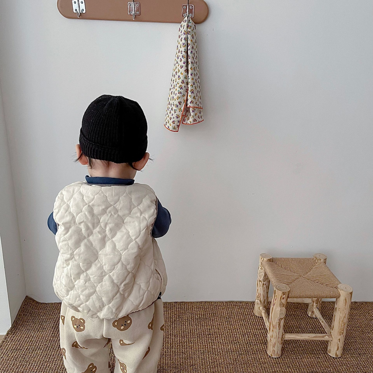 【メール便OK】キルティングベスト wrw24aw125