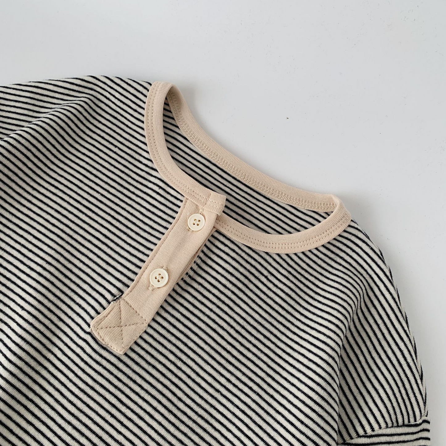 【メール便OK】ボーダーヘンリーネックロンT   wrw25aw132