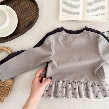 【メール便OK】裾フリルロンT  wrw25aw089