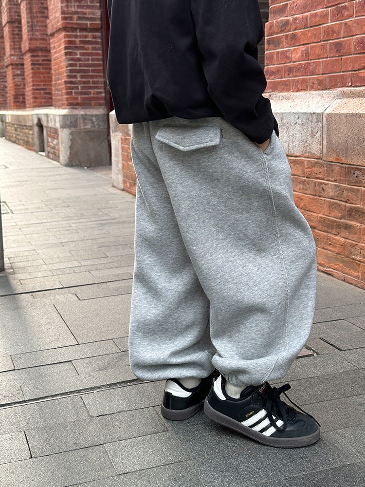 ドローストリングワイドスウェットパンツ　wrw24aw657