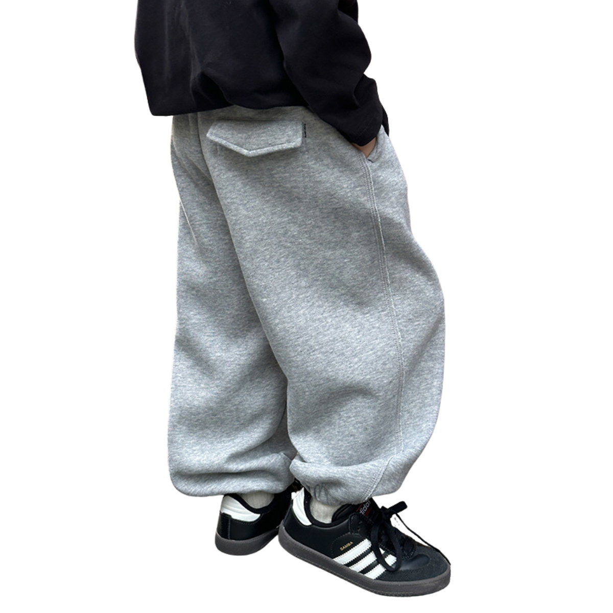 ドローストリングワイドスウェットパンツ　wrw24aw657