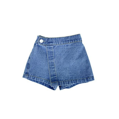 【メール便OK】ジーンズショートパンツ・ラップスカート　wrw25ss128